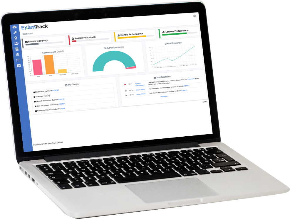 ExamTrack Awarding Body Software